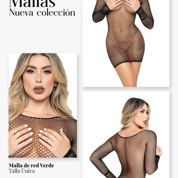 Vestido en Malla Velina