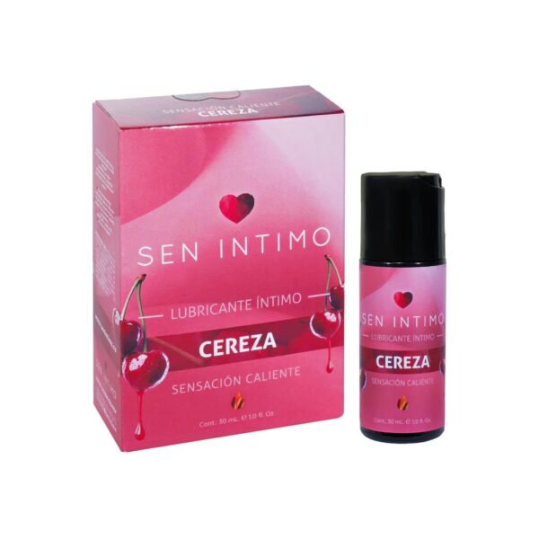 Lubricante Caliente de Cereza Sen Íntimo 30ml