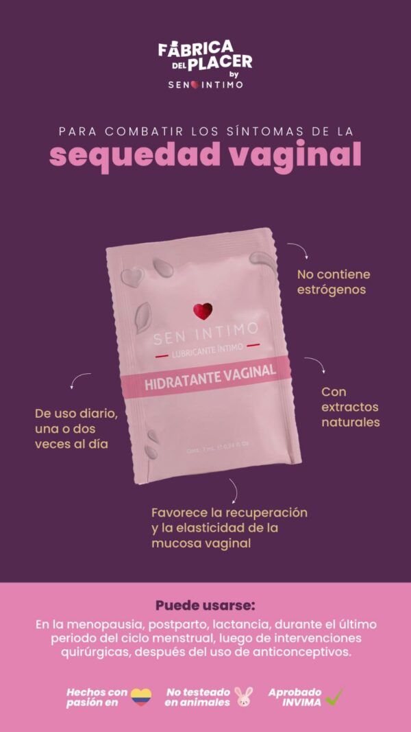 Sachet Hidratante Vaginal de Sen Íntimo 7ml