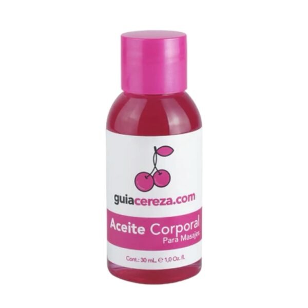 Aceite Corporal para Masajes Guía Cereza 30ml