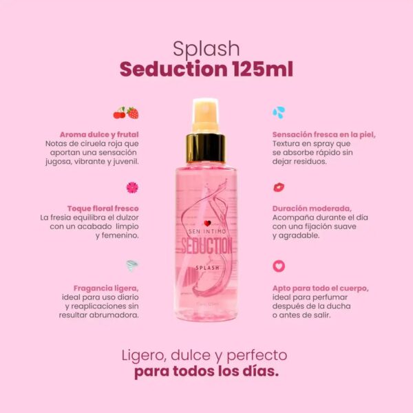 2026/07/1001564639.jpg Splash con feromonas Seduction de Sen Íntimo 125ml