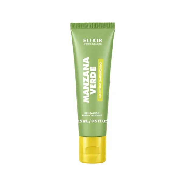 2026/08/1001575909.jpg Gel Saborizado Elixir Manzana Verde x15ml
