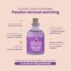 Aceite para masajes Passion Sensual Warming Sen Íntimo 60ml