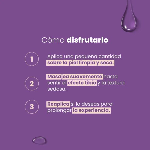 Aceite para masajes Passion Sensual Warming Sen Íntimo 60ml
