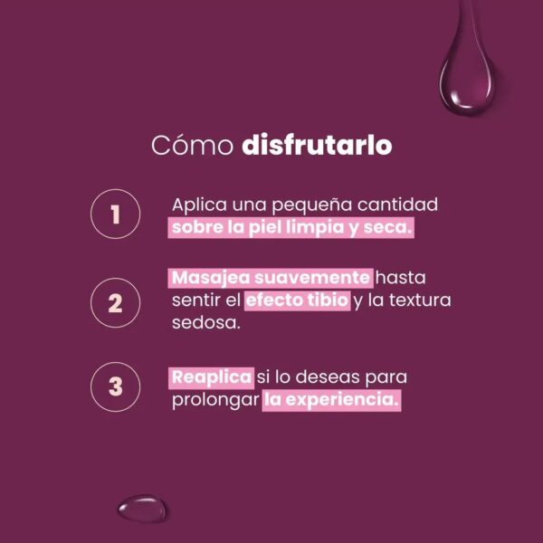 Aceite para masajes Love Sensual Warming Sen Íntimo 60ml