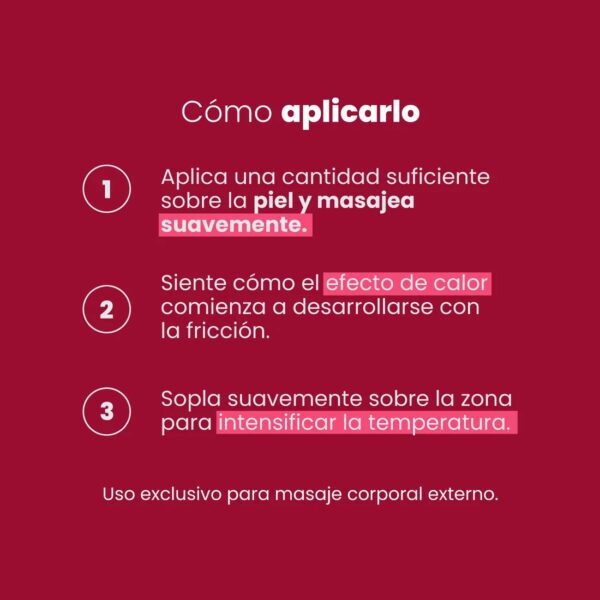 Aceite Sensual para Masajes Caliente x45ml – Sen Intimo