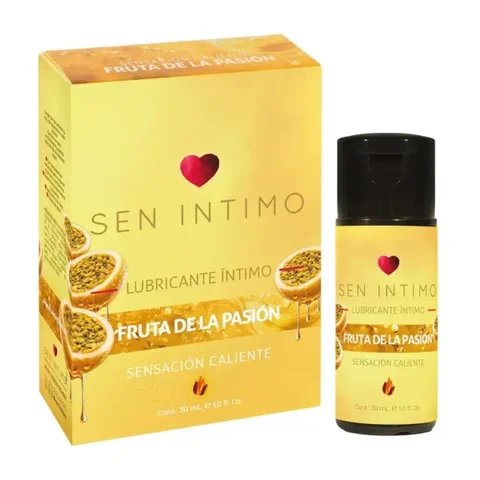 2026/09/1001800461.jpg Lubricante Caliente Maracuyá Sen Íntimo 30ml