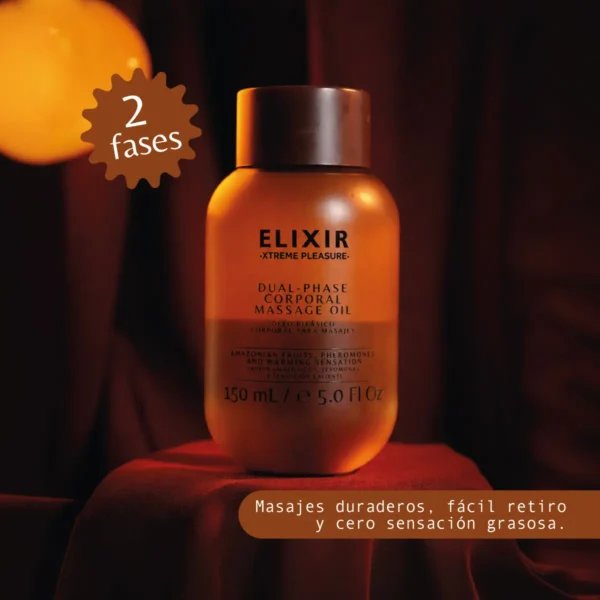 Oléo bifásico Para Masajes Elixir 150ml