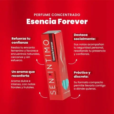 Perfume con Feromonas Esencia Forever 10ml