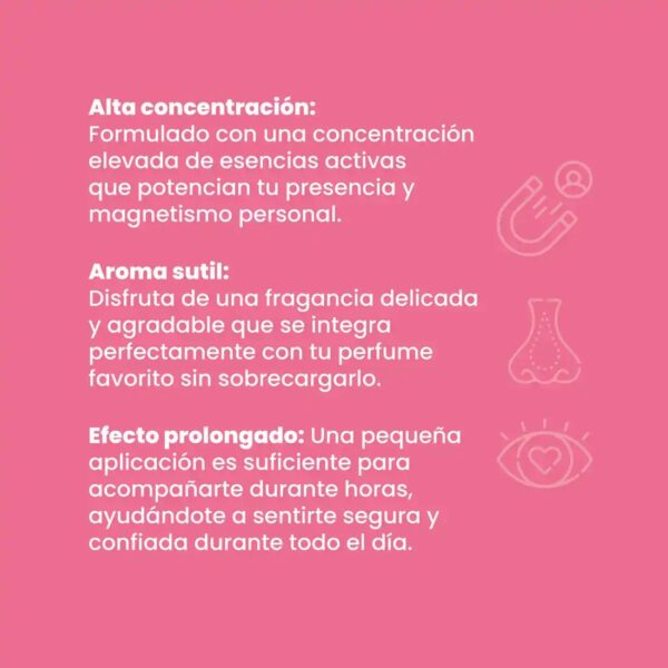 Perfume con Feromonas Esencia Seduction 10ml
