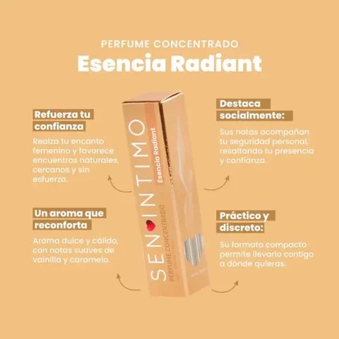 Perfume con Feromonas Esencia Radiant 10ml