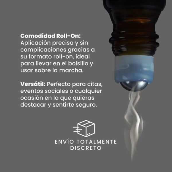 Perfume con Feromonas Esencia Titanium para Hombre 10ml