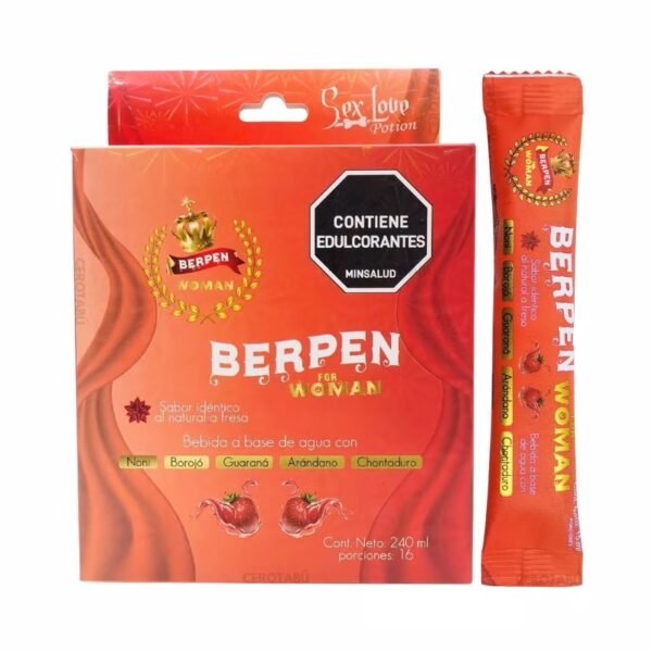 Sachet Excitante Femenino Berpen For Woman 15ml