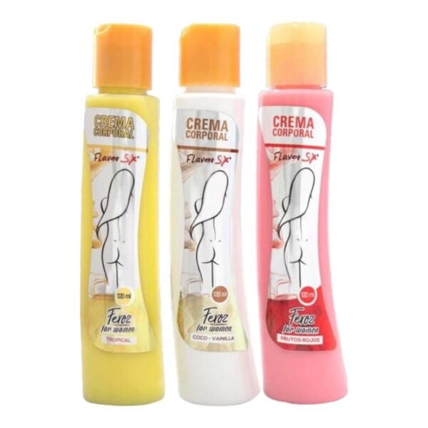 Crema Corporal con Feromonas Flavor Sex 120ml