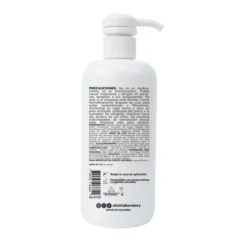 Lubricante Anal Desensibilizante Anesty de Elixir 500ml